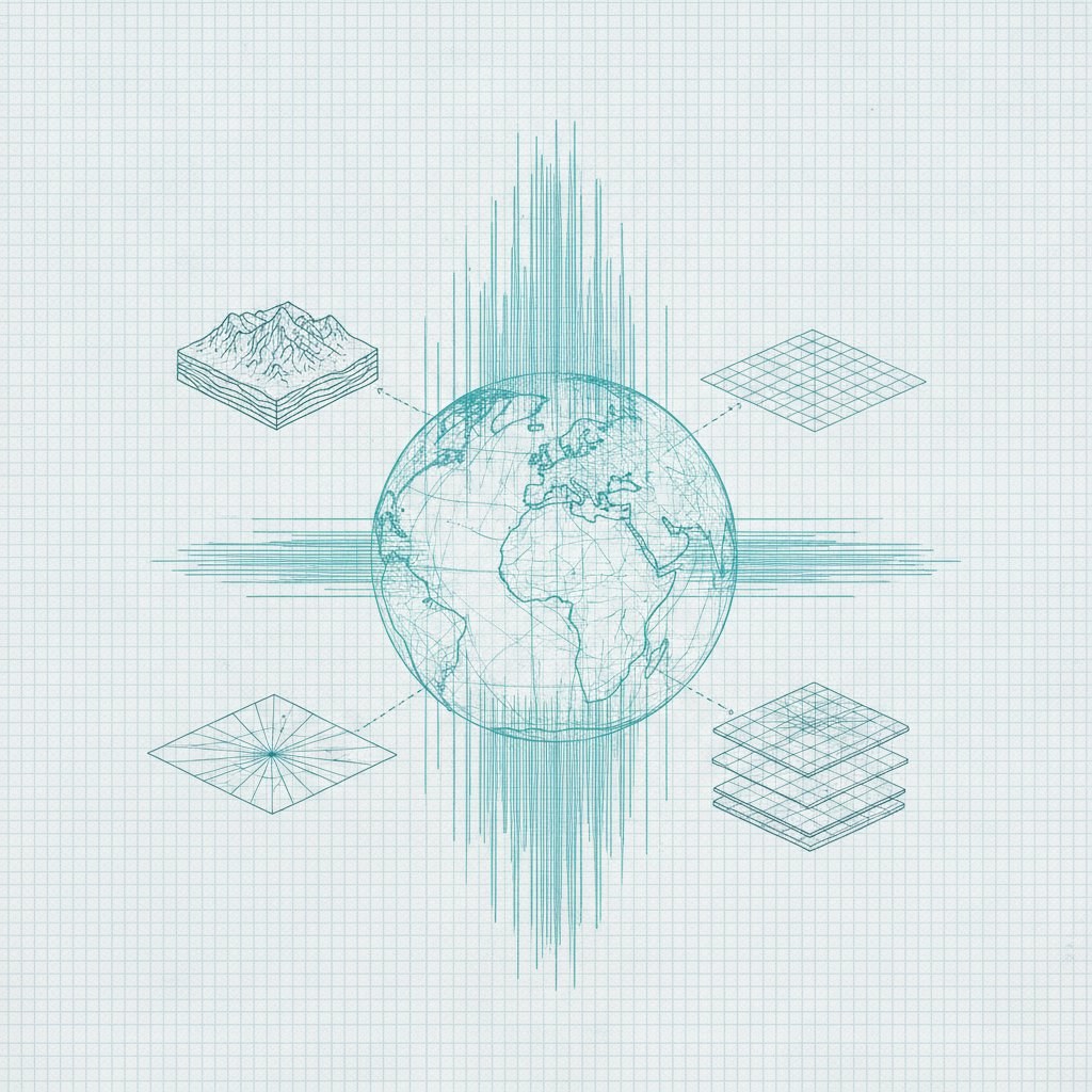 Цифровой двойник Земли: как Google DeepMind превращает планету в базу данных