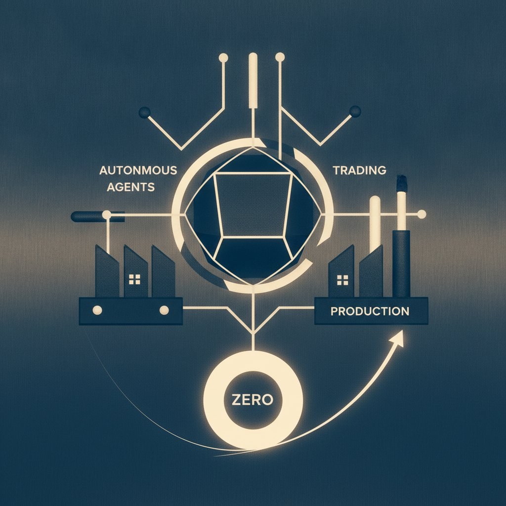 Autonomous Trading Agents in Production — Zero Alpha and Blind Volatility