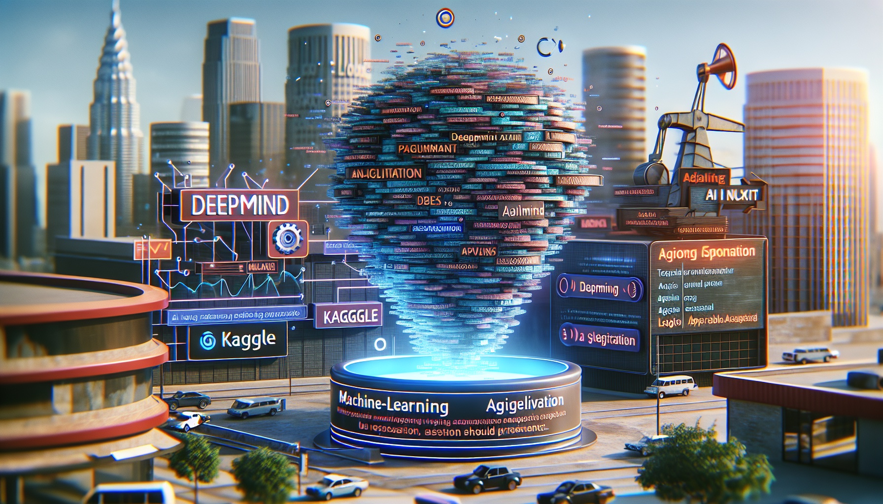 Create a photorealistic image in a professional, cinematic wide shot format, reminiscent of editorial news photography. 