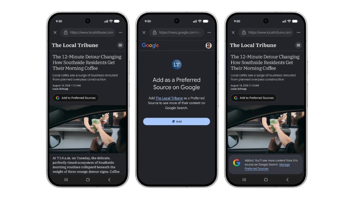 Can Google's Preferred Sources Button Offset Zero-Click AI Traffic Losses?
